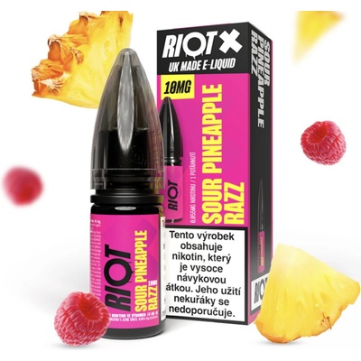 Riot X Salt Sour Pineapple Razz 10 ml 10 mg