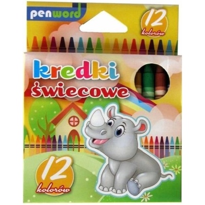 Penword sviečkové pastelky 12 ks