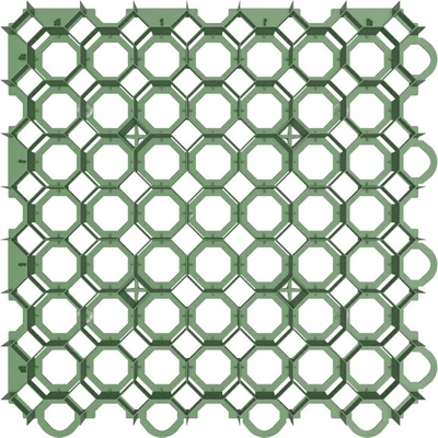 Stella Green Profi Garden 50 x 50 x 6,2 cm zelená 1 ks