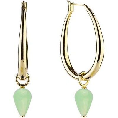 Rebecca Дамски обеци с нефрит Rebecca BTUOOS03 (BTUOOS03)