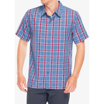 Marmot Eldridge Novelty Classic turistická košeľa krátký rukáv rain cloud oliver plaid
