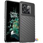 OnePlus 10T Удароустойчив Twill Texture Калъф и Протектор