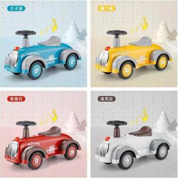 Image 1 of Armtoys ДЕТСКА РЕТРО КОЛА ЗА БУТАНЕ + ЗВУК 4 ЦВЯТА