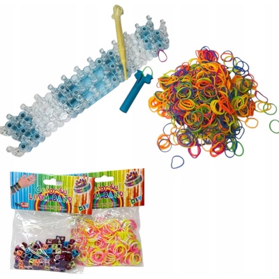 Loom Band Sada s na náramky 600ks