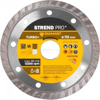 Strend Pro Diamantový kotúč turbo 115 mm 521C 223914