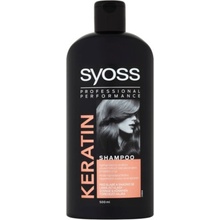 Syoss Keratin Hair perfection šampón na suché oslabené vlasy 500 ml