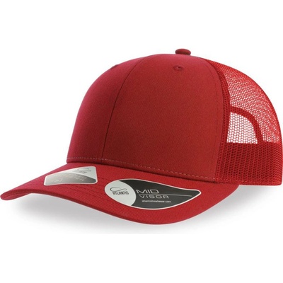Atlantis Headwear Bryce Trucker 6 panelová COT-330102a8099 Červená/červená