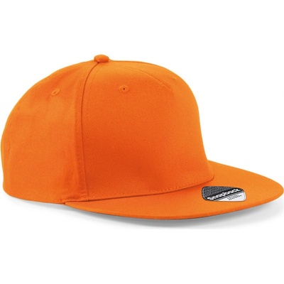 Beechfield B 610 Snapback 5 panelová COT53061023599-orange Oranžová