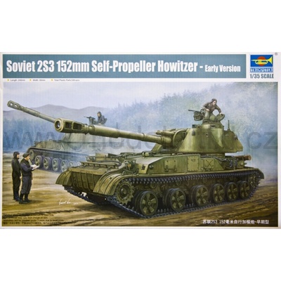Trumpeter 2S3 152mm Self Propeller Howitzer Early 1:35