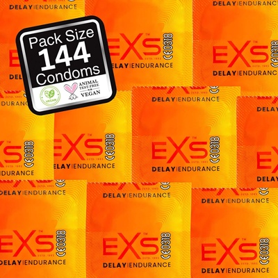 EXS Condoms Delay - латексови презервативи (144 бр. )
