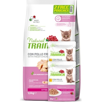 Trainer Natural Cat Kitten kuracie 1,5 kg