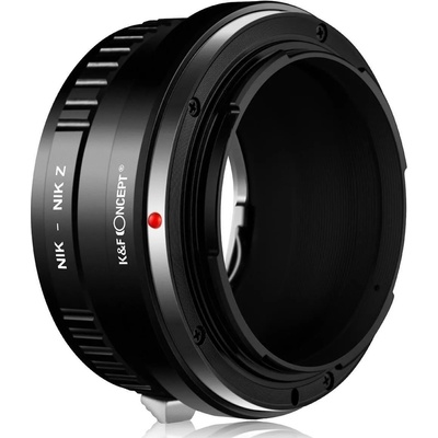 K&F Concept Преходник за обектив F/AF AI AI-S към тяло Nikon Z6 Z7 (3400057)