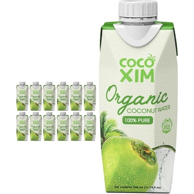 Cocomix BIO Kokosová voda ORGANIC 12 x 330 ml