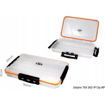 Delphin Krabička TBX One 360-1P Clip bílá