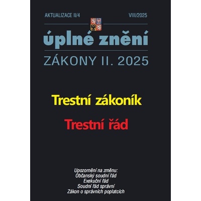 Aktualizace II/4 2025
