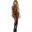 Butterfly Pattern Backless BodyStocking