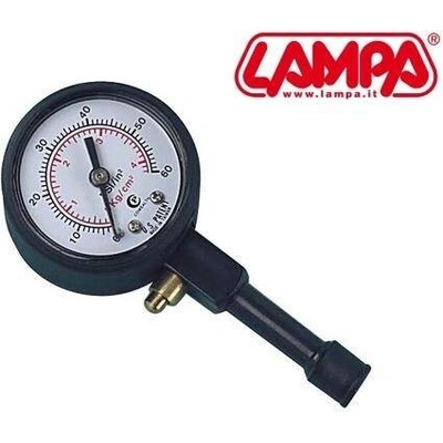 Lampa Kovový pogumovaný pneuměřič 4,2 bar