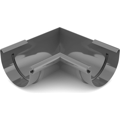 Bryza PVC Vnútorný roh 125 mm grafit