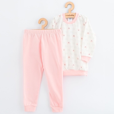 Dětské bavlněné pyžamko New Baby pink bear – Zboží Dáma