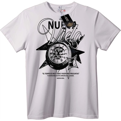 NOONEBRAND Тениска Nula Vida Вечен - 2XL, Black