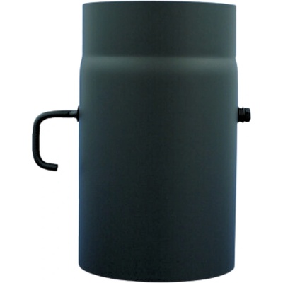 Kovoblesk Trubka kouřová s klapkou 120mm / 0,25m, tl. 1,5mm 3011420 – Hledejceny.cz