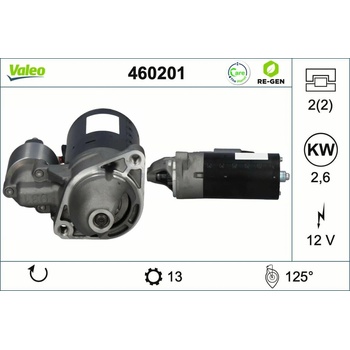 Štartér VALEO 460201