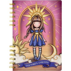 Santoro Тефтер със спирала Santoro Gorjuss Whatever the Weather - Ray of Light (1258GJ02)