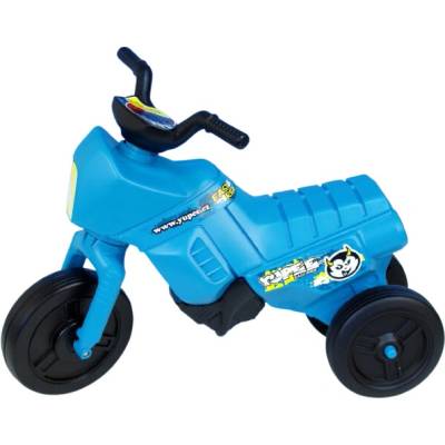 TEDDIES Enduro Yupee tyrkysové malé plast
