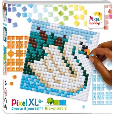 Pixelhobby Креативен комплект с пиксели Pixelhobby - XL, Лебед (41038-Swan)