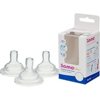 Image 1 of iiamo Комплект биберони iiamo flow - 3 броя, 6+ месеца (304)