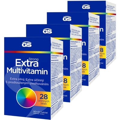 GS Extra Strong Multivitamin 4 × 120 tablet