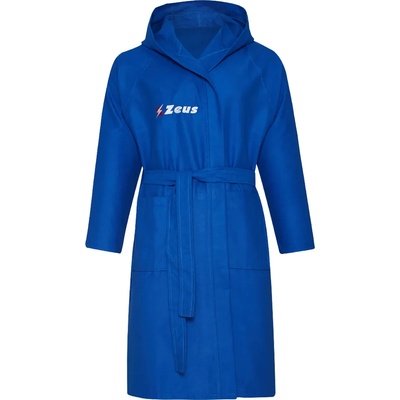 Zeus Unisex Microfiber Bathrobe blue
