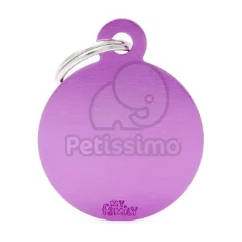 Image 1 of My Family адресник - Лилав кръг S