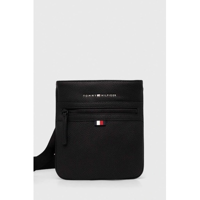 Tommy Hilfiger pánska crossbody taška Essential PU Mini Crossover Bag BDS/002 Black TH
