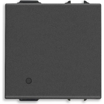 Vimar 09592.2. CM Свързан девиаторен ключ NeveUp, 2M, карбон мат, (09592.2.CM)