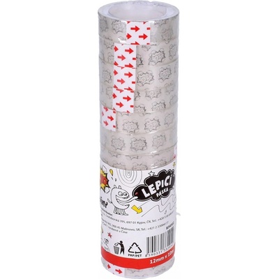 TOTO Lepiaca páska 12 mm x 10 m priehľadná