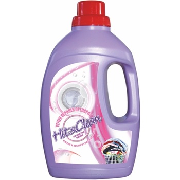 Hit&Clean Hit& Clean Перилен препарат, течен, за цветно пране, 1.5 L (3800218424042)