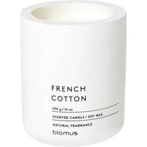 blomus Ароматна свещ FRAGA размер L - цвят Lily White - аромат French Cotton (BLOMUS-65654)