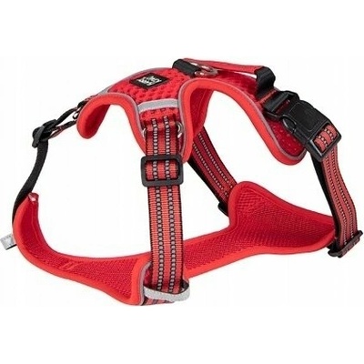 Barry King Postroj pro psy Red Mesh