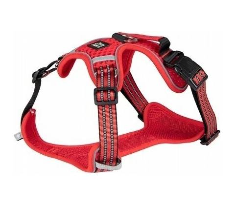 Barry King Postroj pro psy Red Mesh