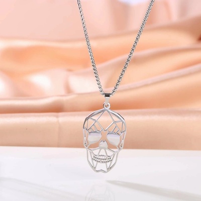 Jan Kos jewellery Řetízek s přívěskem z oceli STA-2556/SN65