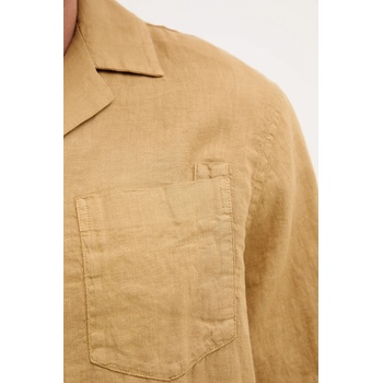 Frescobol Carioca Ленена риза Frescobol Carioca в зелено със стандартна кройка 2533.843 (2533.843)