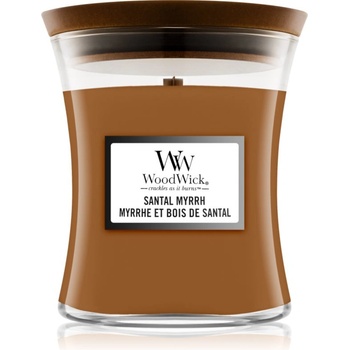 WoodWick Santal Myrrh ароматна свещ 275 гр