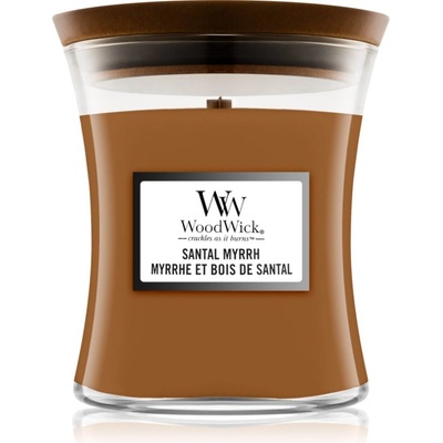 WoodWick Santal Myrrh ароматна свещ 275 гр