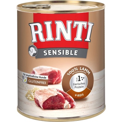 Rinti Sensible jehně a rýže 12 x 800 g