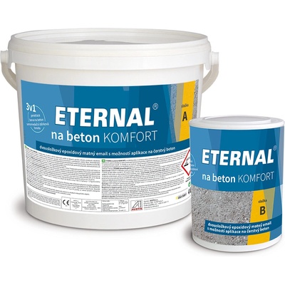 Eternal na beton Komfort A+B 4,8 kg sivá