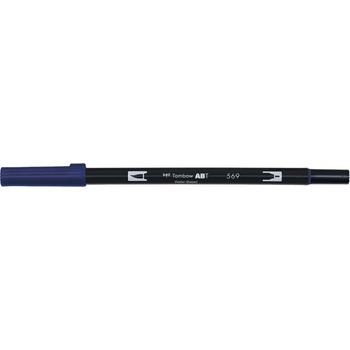 Tombow Маркер Tombow ABT Dual Brush 569 jet blue (ABT-569)