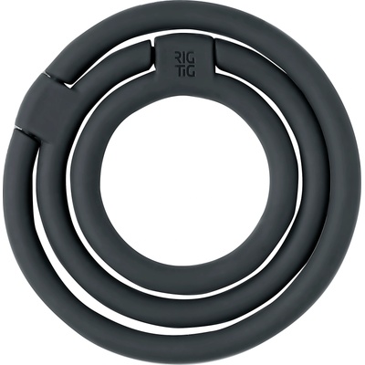 Rig-Tig Подложка за горещи съдове Circles тройна черна (Z00058)
