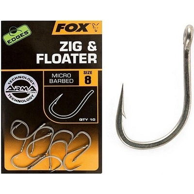 Fox Edges Armapoint Zig & Floater Hooks vel.6 10 ks