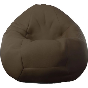 Image 1 of PUFRELAX Пуф, круша, 520л. , Nirvana Gigant - Chocolate, PU кожа, Пълнеж от Полистиролни перли, 8092 (PUF-G-NGG-PU-CHO)